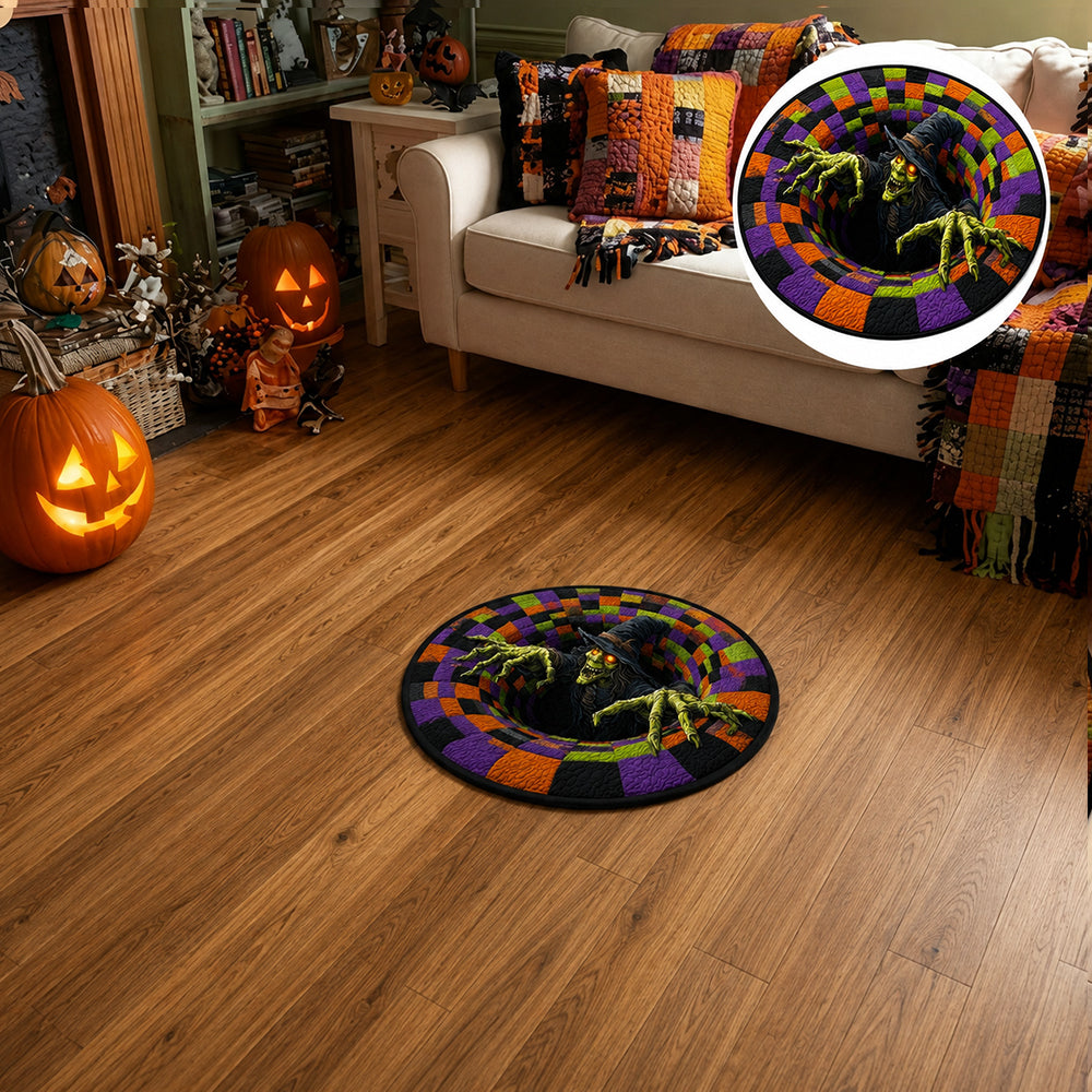 3D-s kerek halloween szőnyeg kísérteties örvénnyel – kép 54