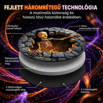 3D-s kerek halloween szőnyeg kísérteties örvénnyel – kép 46