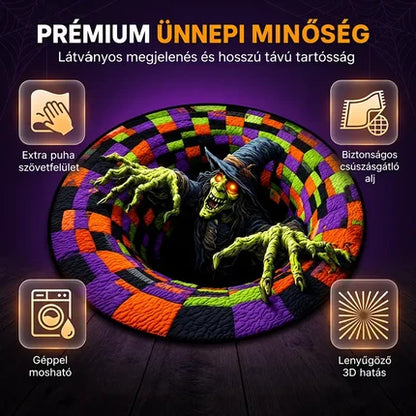 3D-s kerek halloween szőnyeg kísérteties örvénnyel – kép 42