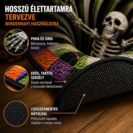 3D-s kerek halloween szőnyeg kísérteties örvénnyel – kép 34
