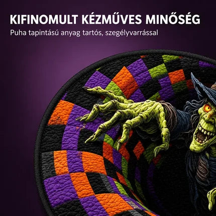 3D-s kerek halloween szőnyeg kísérteties örvénnyel – kép 55