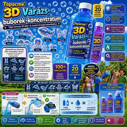 Topacme® Fejlett 3D Buborékkoncentrátum