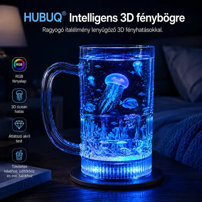 HUHUBUQ® 🪄 Intelligens világító akrilpohár