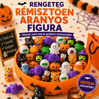 HUBUQ® halloweeni mochi nyomkodós játékok parti ajándékokhoz és rémisztően jó mókához 🎃