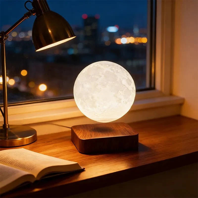 Levitating Moon Lamp